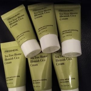 LOT New Mediheal Tea Tree Biome Blemish Acne Zit Cica Calming Face Pimple Cream